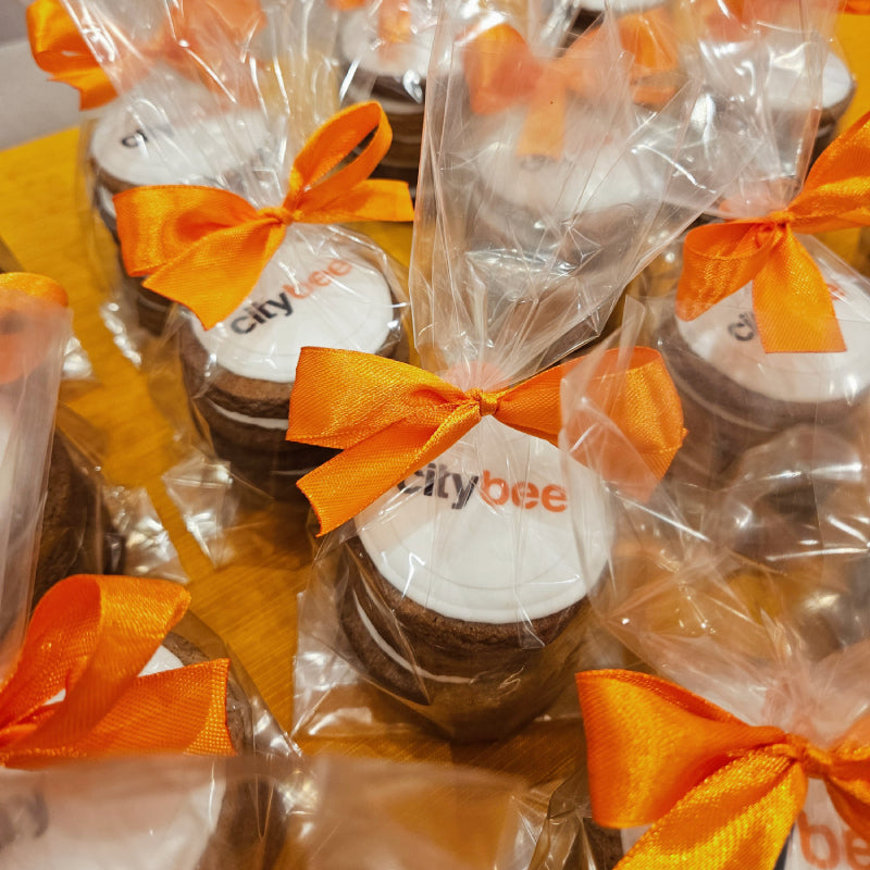 Set of 5 | Sugar cookie / gingerbread with Your logo
